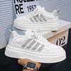 Men's Shoes New Summer Breathable Casual Board Shoes Versatile Platform Shoes Men's Sports Students Small White Tide Shoes
