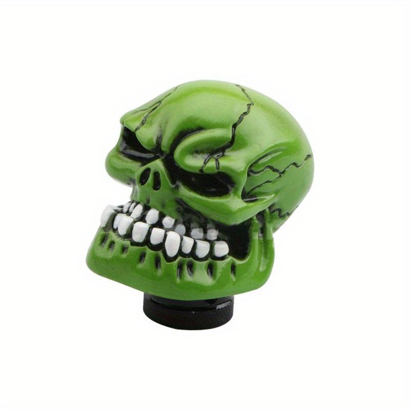 1pc Car Skull Gear Head Manual Transmission Car General Purpose Big Tooth Ghost Skull Gear Head Modified Skull Wave Stick Head