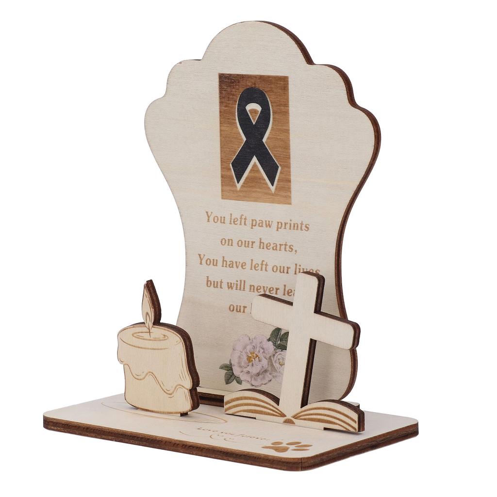 Мемориальная доска для животных, значимая для выражения сочувствия, мемориальная доска для животных, деревянный декор стола для кошек и собак