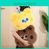 Bear Cartoon Cookie Pillow 2 In 1 Air Conditioning Blanket Lunch Break Cushion
