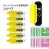 Мягкие защитные пленки для Xiaomi Mi Band, HD-пленка для 7, защитная пленка 6, 5, 4, 3, аксессуары для ремешков, взрывозащищенная гидрогелевая пленка для экрана, защитная