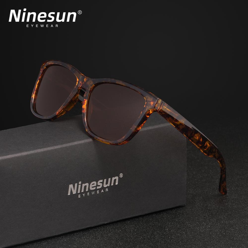 NINESUN Модные мужские солнцезащитные очки поляризованные UV400 солнцезащитные очки сверхлегкие TR90 женские очки для рыбалки вождения на открытом воздухе
