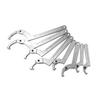 Adjustable Hook Wrench Pin Wrench Spanner Hand Tool for Bike Motorcycle Head Applicable C-Shaped (Square - Range 115-170mm)