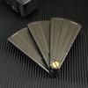 Mechanical Magnetic Push Card Slider - Fan Pa Pa Coin Pushing Plate Anti Stress Sensory Fidget Toy Cool Things for Adults