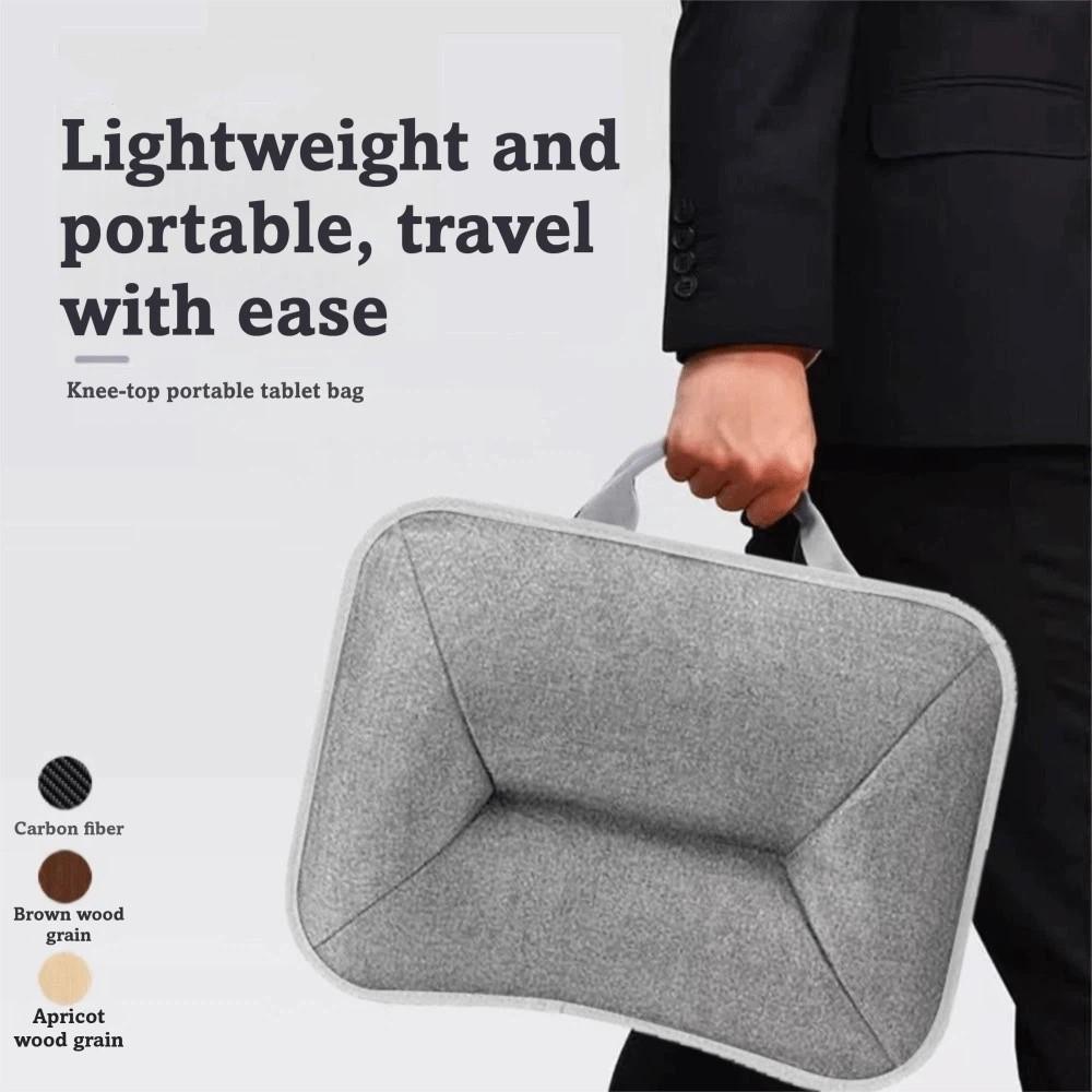 Ergonomic Laptop Lap Desk Padded Tray Small Pillow Table Writing Padded Tray Tablet Computer