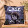 Serial Experiments Lain Подушка Подарок Декор для Домашнего Офиса Спальни Дивана Автомобиля Наволочка чехол 45x45