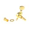 Musiclily Basic 6-Peg Guitar Tuners for Strat/Telecaster Electric Guitars, Gold