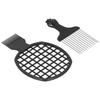 Hair Pick Comb Fist Wide Teeth Afro Twist Comb Barber Hairdressing Tool for Hair Salon