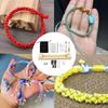 Paracord Jig DIY Wood Bracelet Maker Wristband Knitting Tool Sets Adjustable Length Wooden Parachute Cord Braiding Making Tools