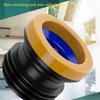 Thicken Toilet Bowl Gasket Flange Rings Floor Outlet Drain Pipe Flange Rings for Isolating Odor LeakProof Enduring