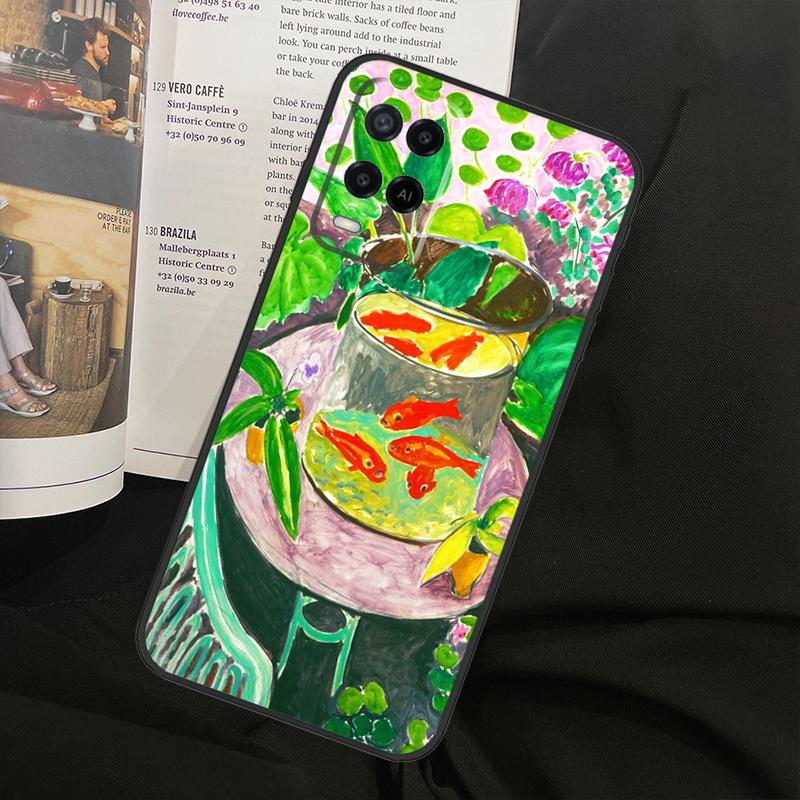 Художественная картина Анри Матисса Чехол для телефона Oppo A38 A18 A58 A78 A98 A79 A40 A60 A80 A16 A76 A96 A15 A74 A94 A54 A77 A17