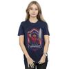 Disney Womens/Ladies Onward Corey Manticore Crest Cotton Boyfriend T-Shirt