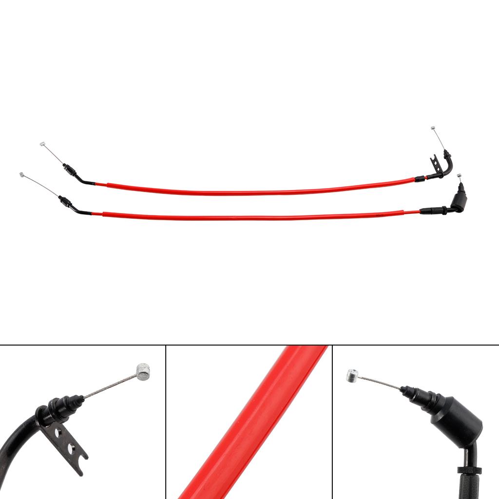 Throttle Cable Wire for Suzuki GSXR600 GSXR750 2011-2023 Red