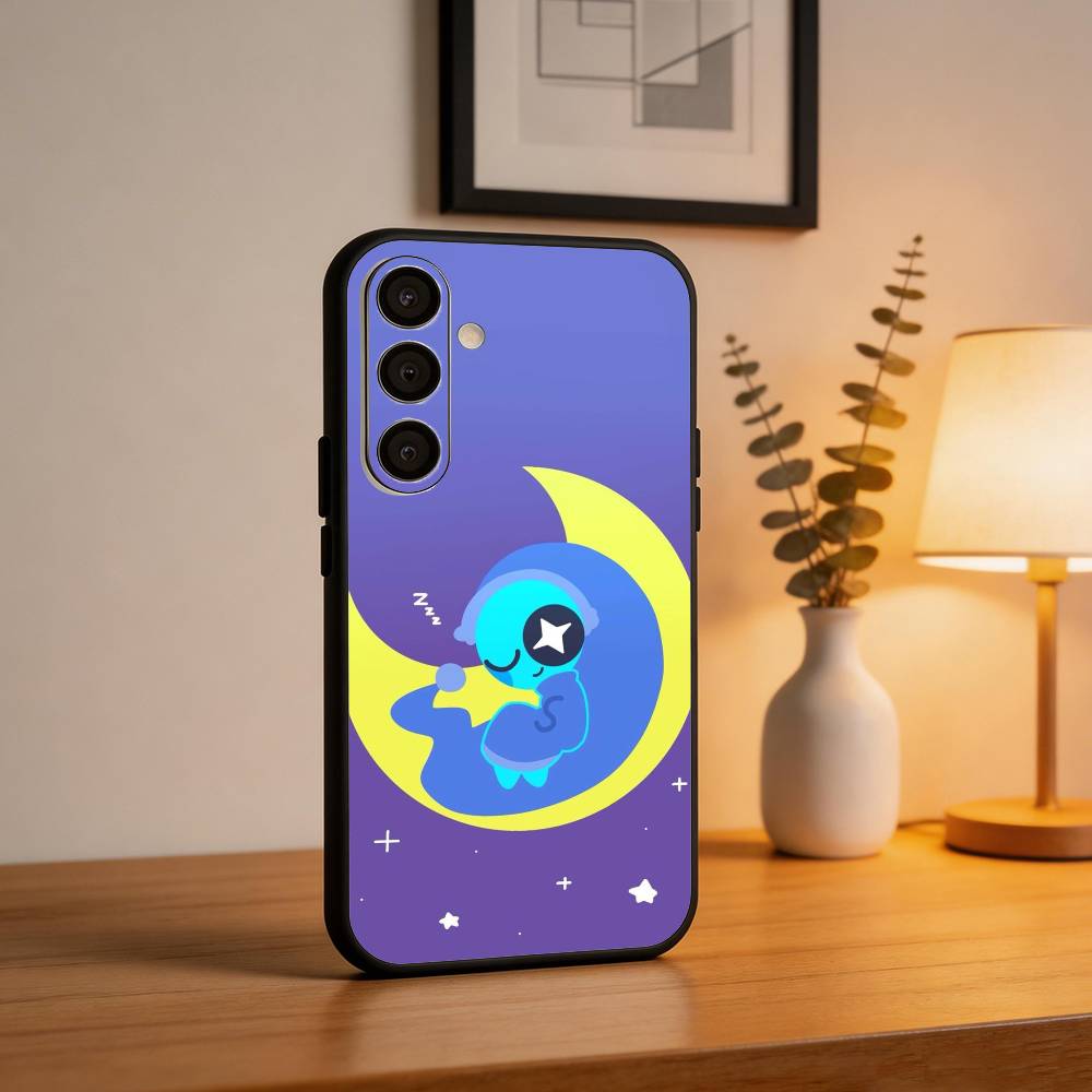 Мультяшный Goob D-Dandys W-World Чехол для телефона Samsung A73, A21s, A22, A31, A32, A52, A53, A71, A80, Мягкий черный корпус