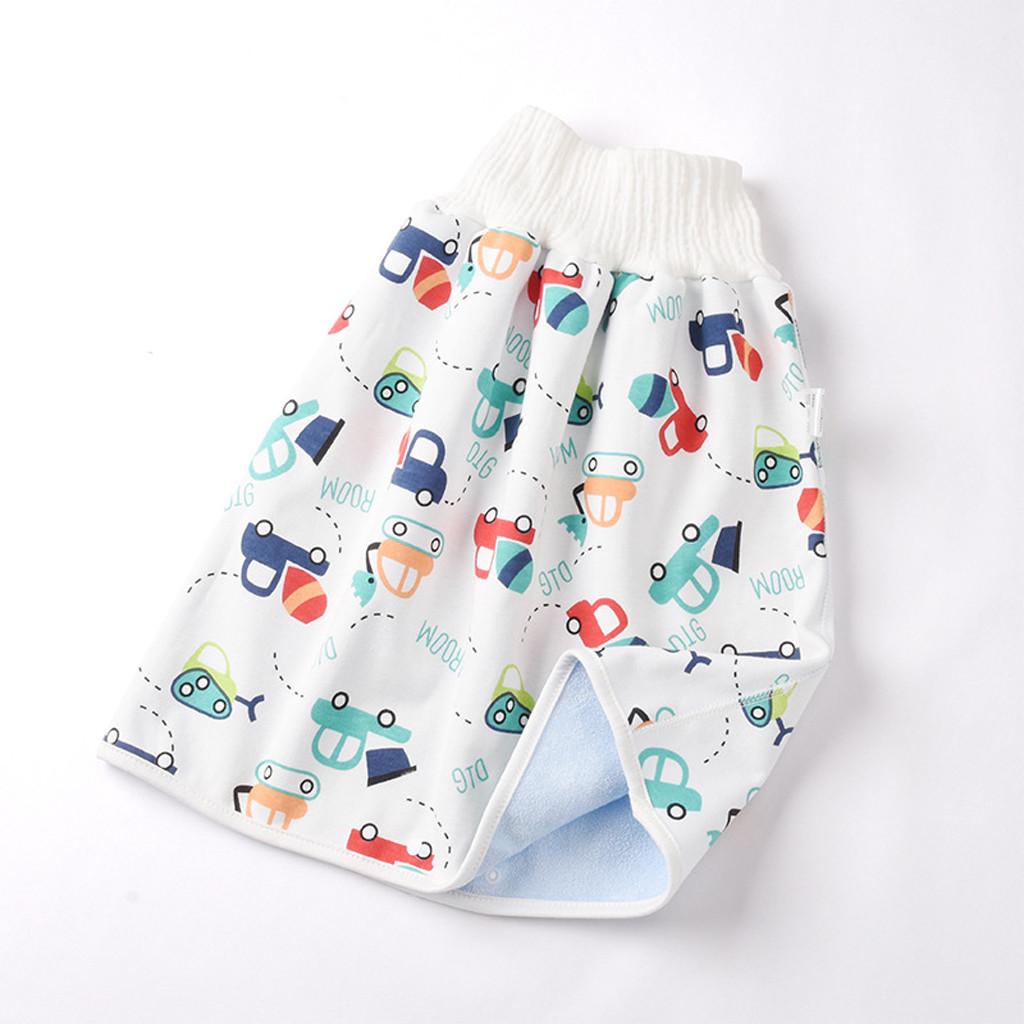 Comfy Reusable Baby Diaper Skirt Shorts 2 In 1 Boy's Girl's Training Skirt