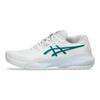 Asics Женские кроссовки Gel Resolution X Белые с зеленым питчем 1042A279-103