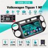 2Din Android Car-Play Car Radio,Volkswagen Tiguan 1 NF 2006 -2016,Multimedia Player Head Unit Stereo GPS Navigation BT WIFI,1+16GB