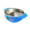Leburn Gogo Dino Non-slip Stainless Steel Bowl, Mixed Colors, 1 Piece, Popular Korean Parenting Items