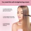 EELHOE Straight Hair Cream Hair Straightening Protein Treatment 1 Step Protein Smoothing Professional Results Straight 150ml