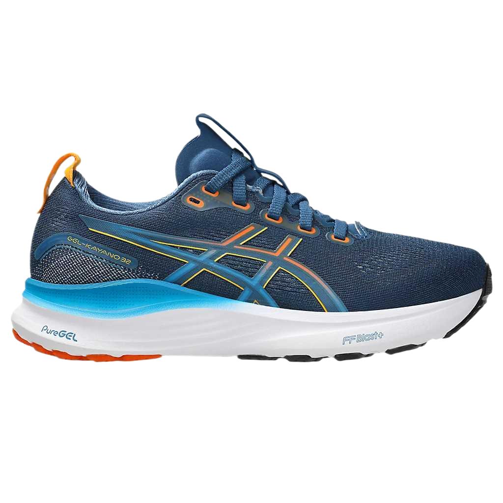 Asics GEL KAYANO 32 Сетчатая Амортизация Отскок Дышащие Низкие Детские Беговые Кроссовки Детские 1014A376-401