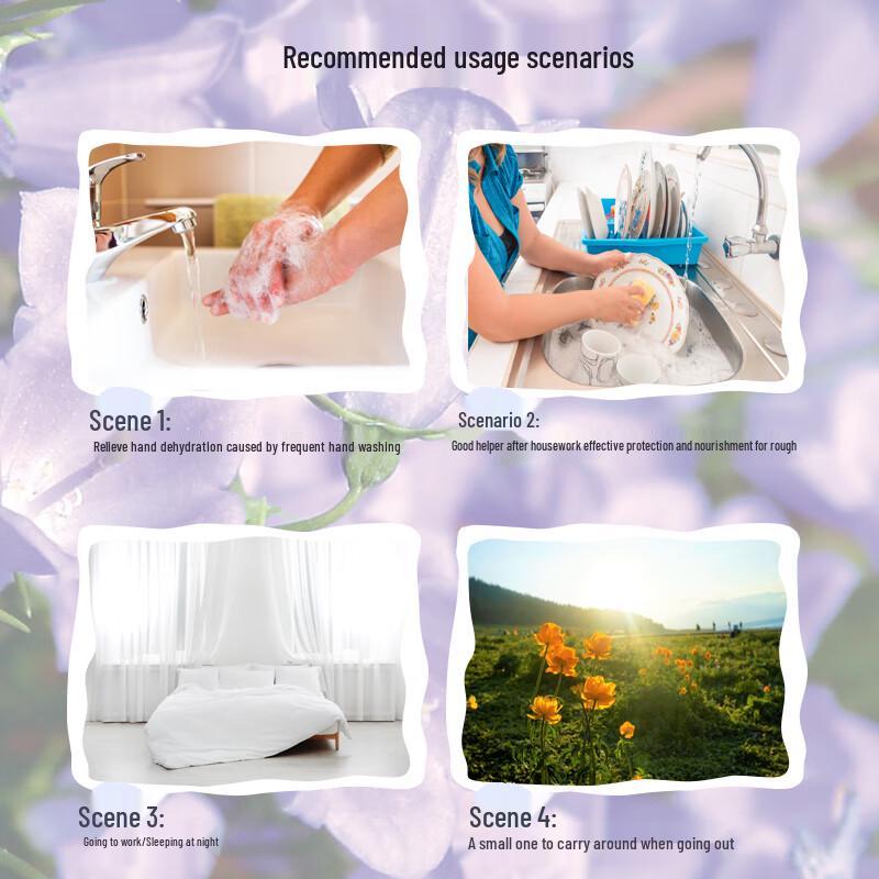 Uni Cat Moisturizing Hand Cream Duo Set - Cherry Blossom & Blue Wind Chime