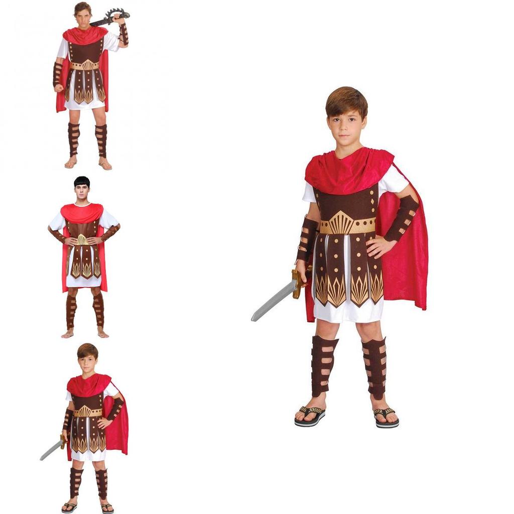 Унисекс Костюм средневекового рыцаря римского спартанца для эпических приключений на Хэллоуин