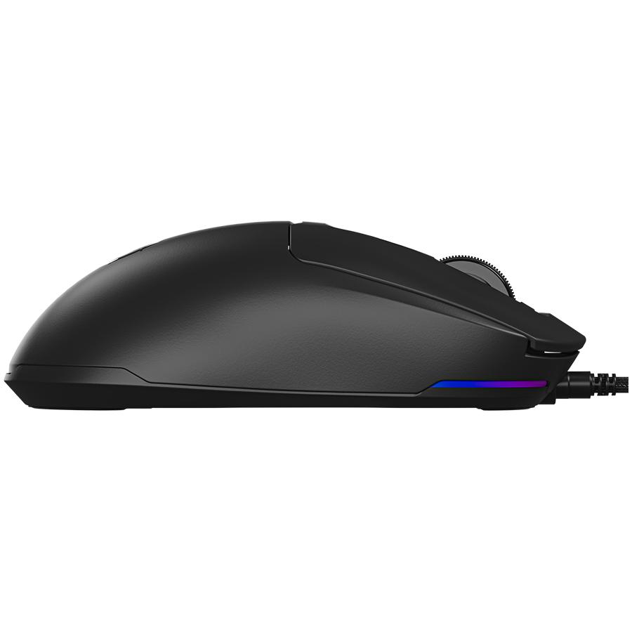 Lorgar Mysz Gamingowa Msa10, Ultralekka, Czarna