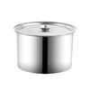 With Lid Seasoning Pot Portable Seasoning Tank Large Capacity Stainless Steel Flavor Cup