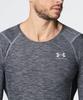UA HeatGear Armor Компрессионная Новинка Рубашка с Длинным Рукавом Тренировочная Стальная XL Мужская