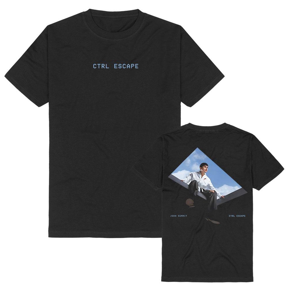 Ctrl Escape Tee John Summit Singer Design Tshirt Unisex Streetwear Cotton Short Sleeve Soft Male Tshirts Graphic Print Merch