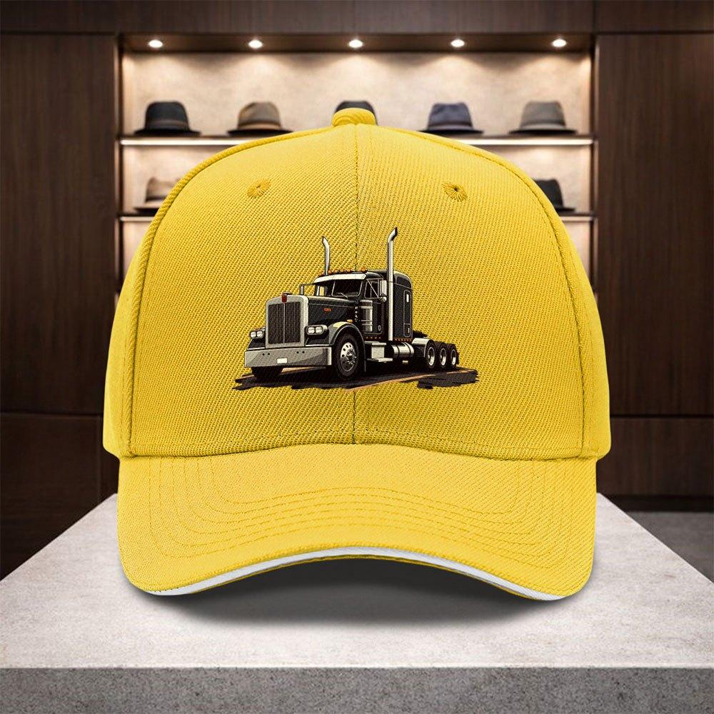 American HeavyDuty Truck Baseball Cap for Unisex and Women Adjustable Casual Hat for Golf Everyday Wear