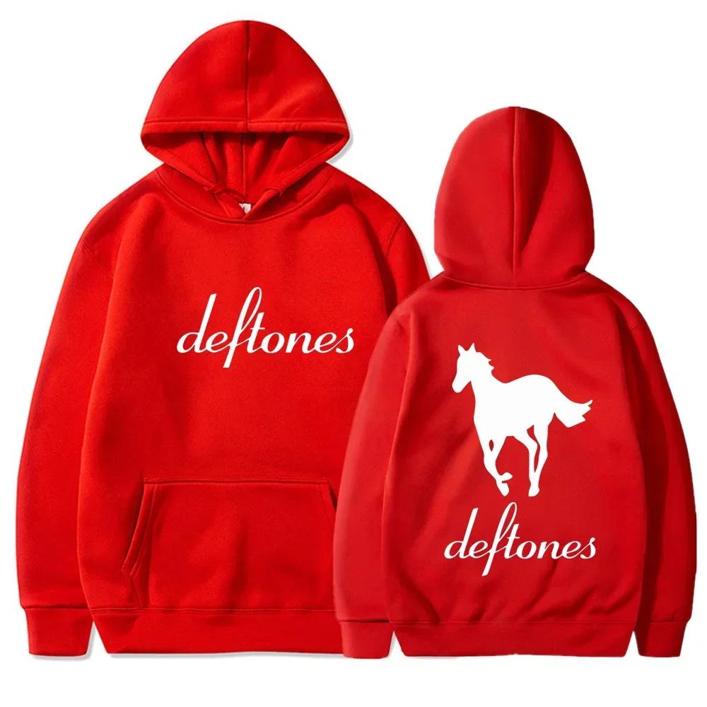 Новый осенне-зимний модный бренд Deftones худи мужская мода с длинным рукавом женский повседневный уличный пуловер в стиле Харадзюку