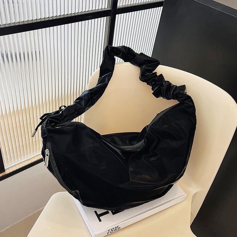 Модные женские сумки с высокой стоимостью, повседневные, плиссированные, новые, нишевые, универсальные, через плечо, кроссбоди, сумки-пельмени