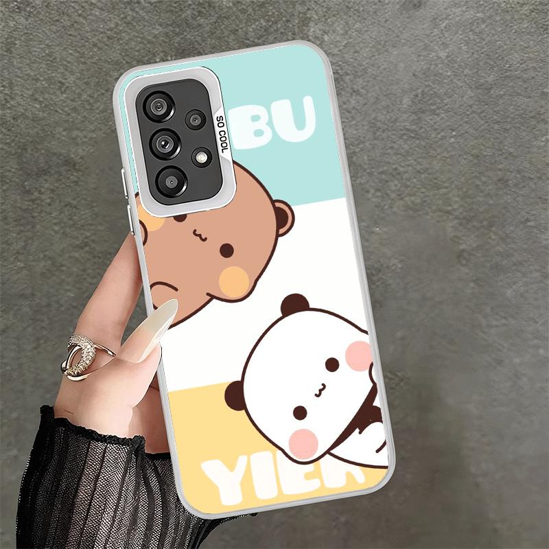 Bubu Dudu Мультяшный Милый Мягкий Чехол для Телефона для Samsung A17 A16 A15 A14 A13 A57 A56 A55 A54 A53 A37 A36 A35 A34 A33 A26 A25 A24 A23 A