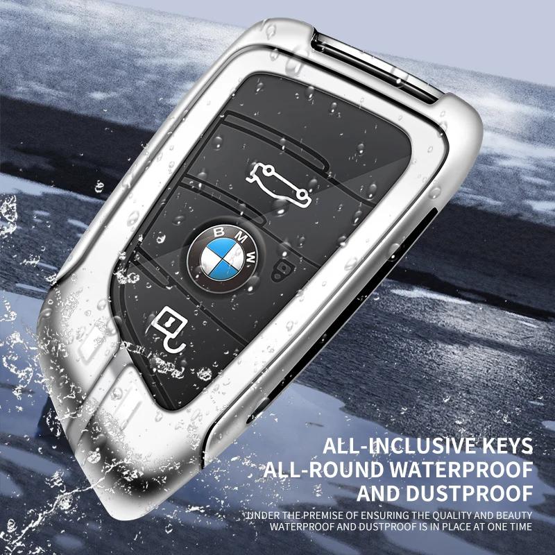 2025 M Alloy Car Remote Case Cover Shell Protector Keyless Key Bag For Bmw F20 G20 G30 X1 X3 X4 X5 G05 X6 X7 G11 F15 F16 G01 G
