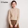 Fanzhen Women's 100% Cashmere Thick Knit Sweater
