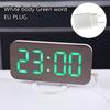 Будильник цифровой электронный умный светодиодный повтор настольный дисплей времени украшение дома 2 порта USB зарядное устройство для iPhone Android Desktop