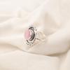 Pink Cat's Eye 925 Solid Sterling Silver Ring, Handmade Gemstone Ring Jewelry, Statement Ring , Boho Jewelry Gift For Mother