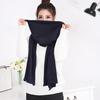 1PC Solid Women Men Scarf Knitted Unisex Thick Warm Winter Long EMA
