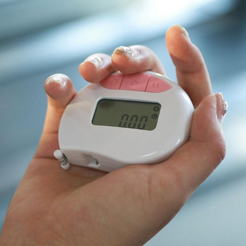 Brand New Digital Waist Bicep Measure Body Circumference Tape Measure with Auto-Locking and Retractable