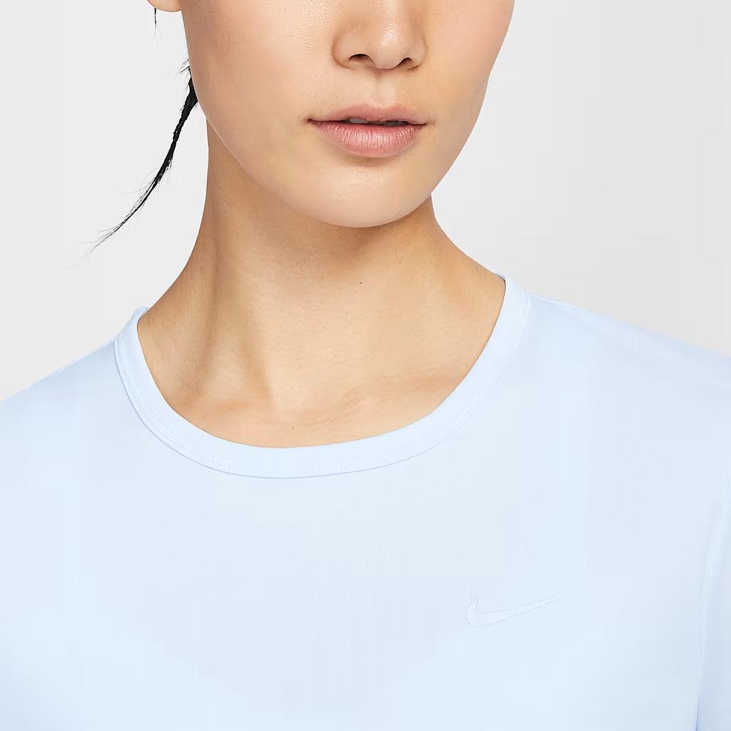 Nike Dri Fit Regular T Shirt Women's Light Blue HQ0649-423