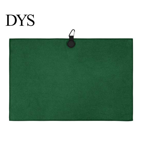 Absorbent Golf Towel Magnetic Microfiber with Carabiner Quick Drying Sports Waffle Golfers Pattern Club Ball Cleaning Cloth Accessories Golfer