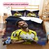 vozinha cabo verde Pattern Bedding Home Decoration Birthday Gift (1 * duvet cover + 2 * pillowcase, without core),fan merchandise.