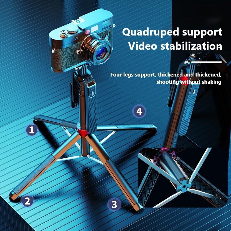 P185 Gimbal Stabilizer Wireless Selfie Stick Tripod Stand Складной монопод для смартфонов Balance Steady Shooting Device