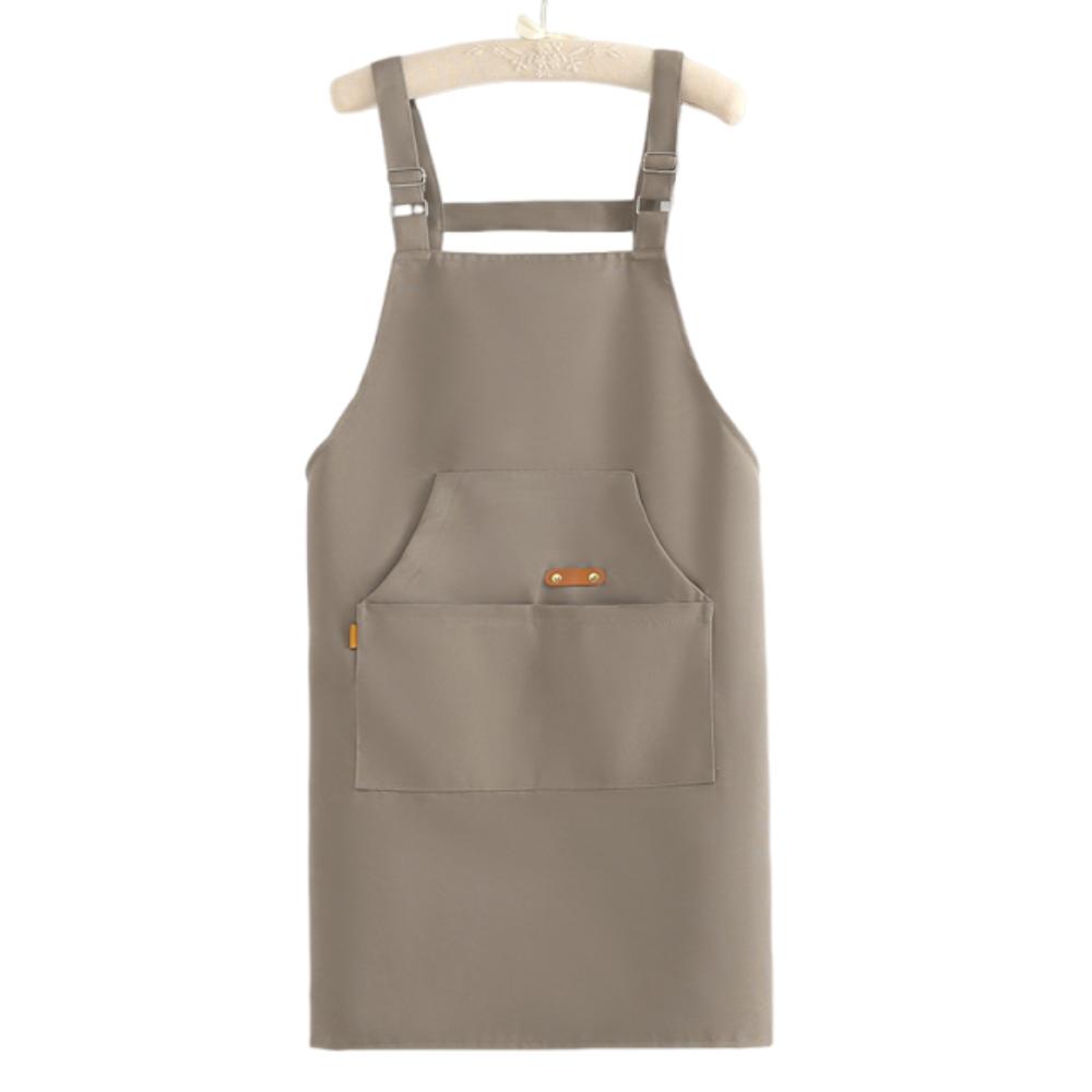 Waterproof Kitchen Cooking Apron Oil-proof Adjustable Dishwashing Cleaning Apron Stain-proof Protective Catering Work Clothes