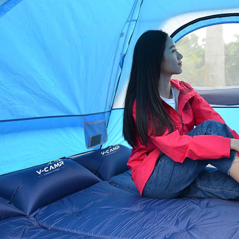 Самонадувающийся туристический коврик V-CAMP