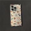 Прозрачный квадратный чехол-бампер для iPhone 11 16 ProMax 13 12 15 Plus 14 Pro Max, защита от окисления, чехол с рисунком собачек