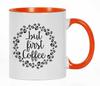 Inkdotpot Наслаждайтесь своим кофе 11 унций керамические кофейные кружки отлично подходят для невесты забавный новинка подарок для кофе