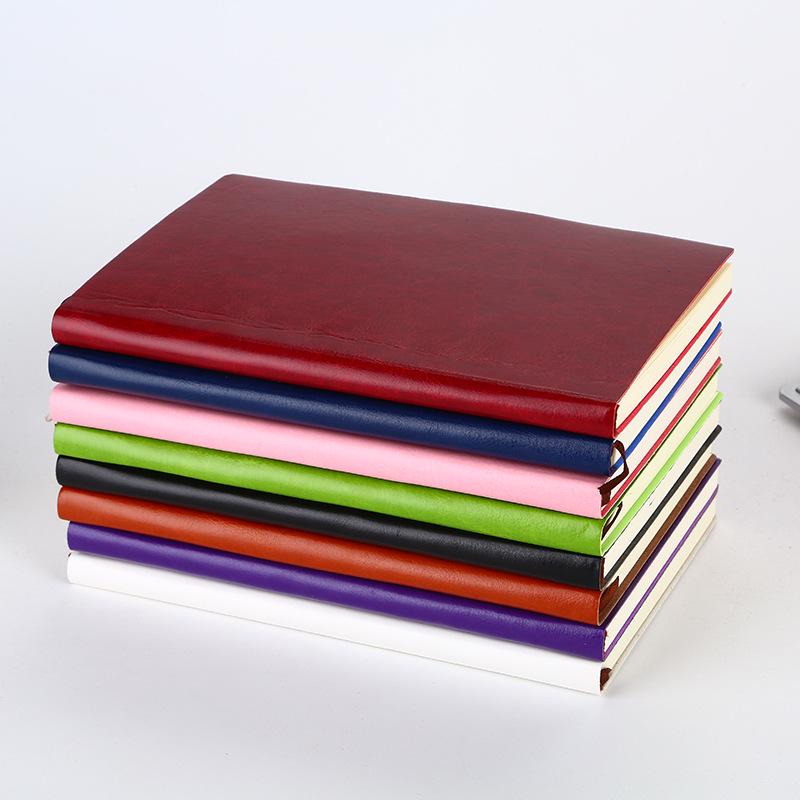 Деловой блокнот формата А5 в мягкой обложке: Восемь вариантов цвета, плотные страницы