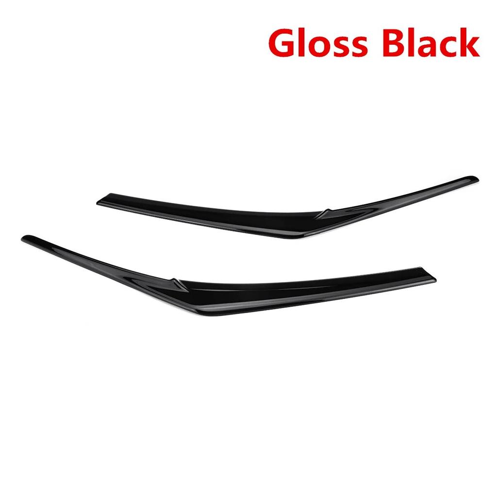 2 шт., крышка для век передней фары для Toyota Camry LE XLE SE XSE, наклейка для бровей, отделка 2018 2022, автомобильные аксессуары